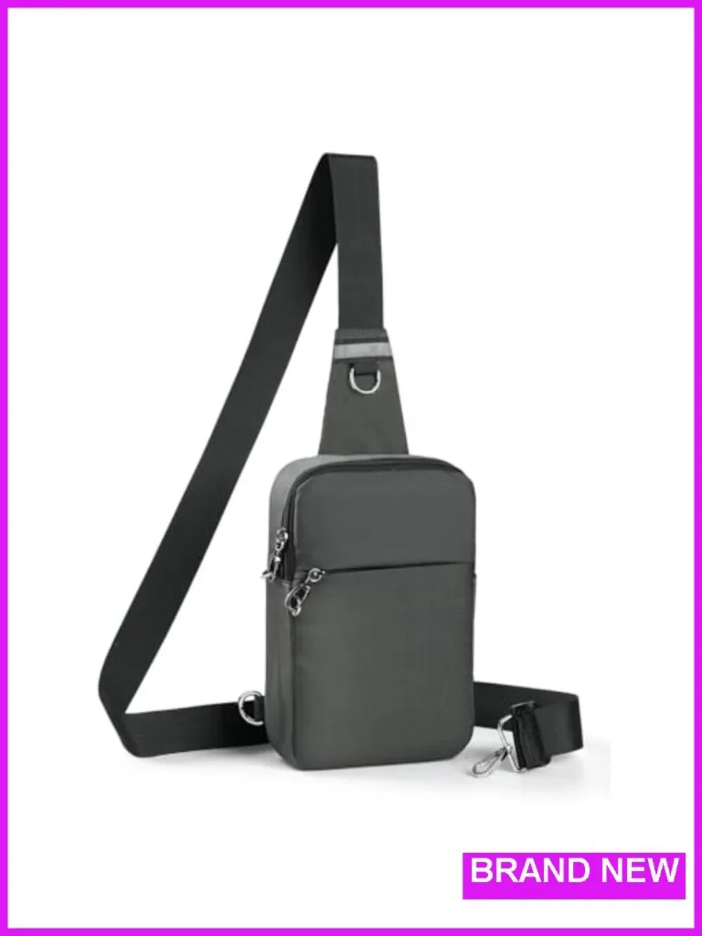 Anti Theft RFID Sling Bag Water Resistant Crossbody Chest Bag Travel
